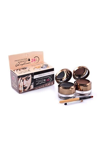 Mardinal Kahverengi Kaş Farı + Jel Eyeliner + Siyah Kaş Farı + Jel Eyeliner 5...