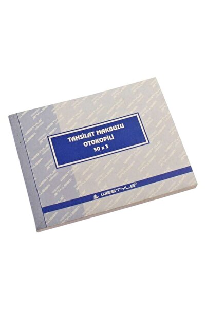 ÖZKAN özkan tahsilat makbuzu otokopili 50X3 nüsha 6 ADET