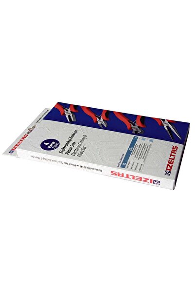 İzeltaş Elektronikçi Keski Ve Pense Seti 4 Parçalı