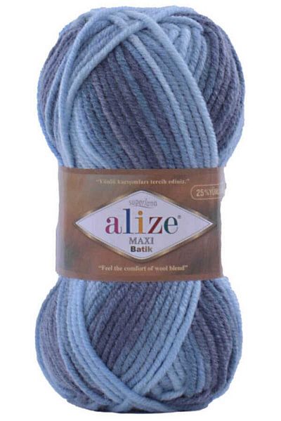 Alize Superlana Maxi Tie Dye 7785 - Alize