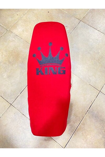 NCR King Sele Kılıfı Likralı Motosiklet Koltuk Kılıfı Kırmızı