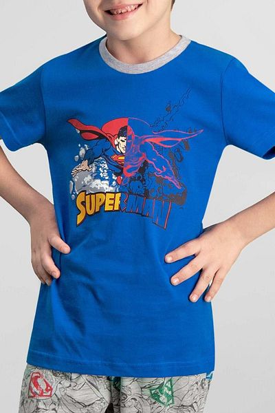 Superman بدلة كابري للأولاد من ساكس بلو مرخصة