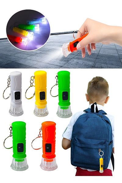 Hyd 5 Lighted Flashlights - Karneye Gift with Keychain