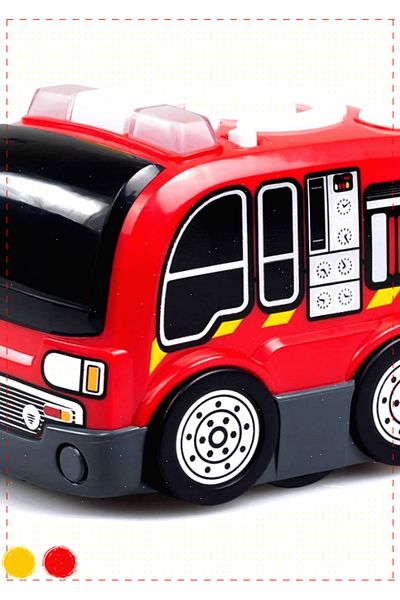 OMZ Silverlit Tooko 1-Piece Programmable Fire Truck Set - Male Developing Educational Toys