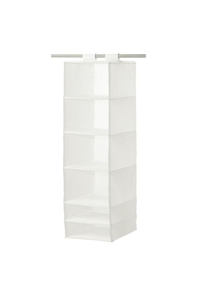 IKEA Organizer with Compartments, White 35X45X125 cm