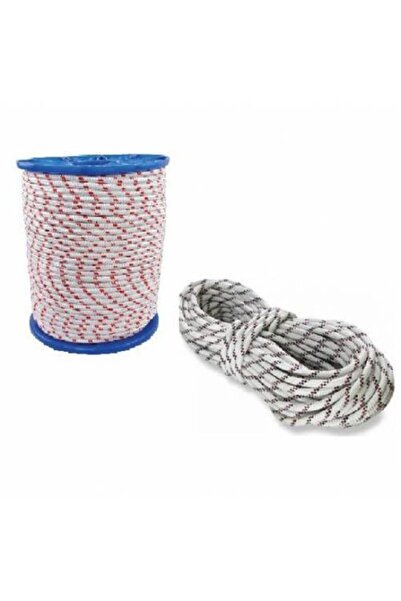 GÜVEN 50 Metre 6 Mm Iskota Halat Branda Tente Yük Bağlama Gerdirme Ipi Polyester