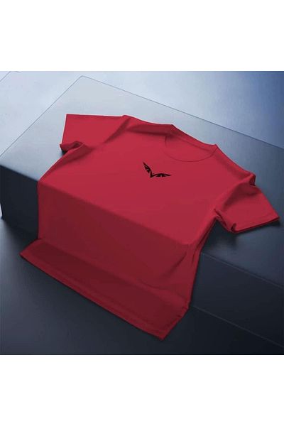 EFFRENATU Unisex Oversize Wings Printed T-Shirt