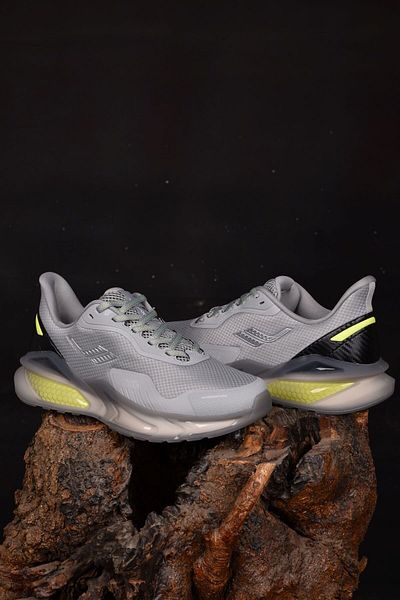 Lescon Men's Gray Summer Anti-Sweat Anti-Slip Anti-Odor Air Sole Full Orthopedic Style Walking Shoes