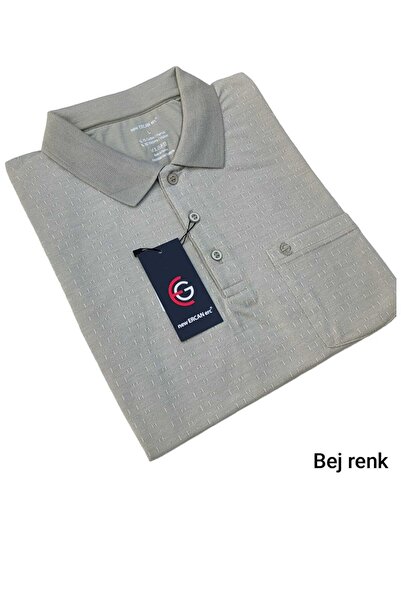 ercan triko [ERCAN]BÜYÜK BEDEN YAKALI CEPLİ BABA T-SHİRT ÜST KALİTE ÜRÜN