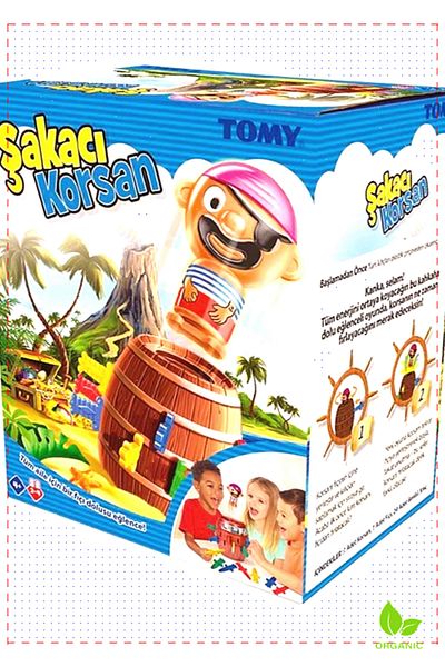 OMZ 1 Natural Playful Pirate Box - Educational Montessori Toy for Boys and Girls