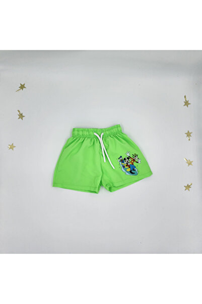 By Cwhr Mickey Mouse Sa deznom - Kupaće šortseve za dečake, sa vezicama i mrežom