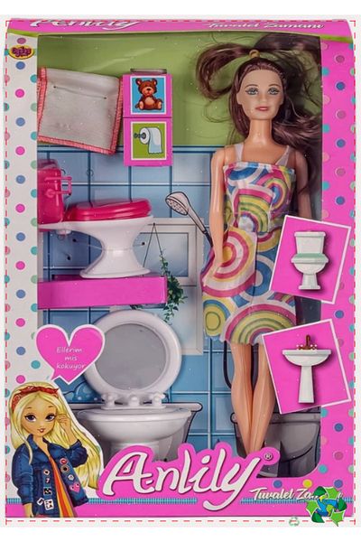 OMZ 1 Piece Anlily Toilet - Baby, Girl, Boy Montessori Toy
