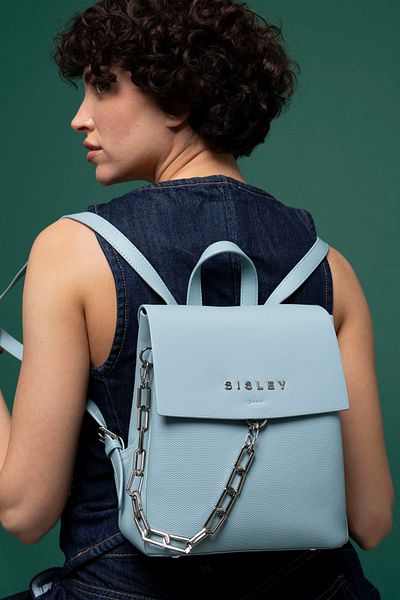 Sisley Rucsac albastru pentru femei - SLY054