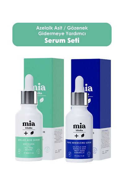 mia klinika Azelaic Acid / Pore Removal Serum Set