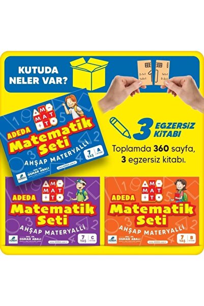 Adeda Yayıncılık Adeda Matematik Seti 7 Yaş