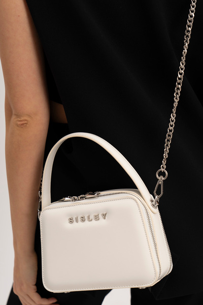 Sisley Γυναικεία τσάντα White Sly_111