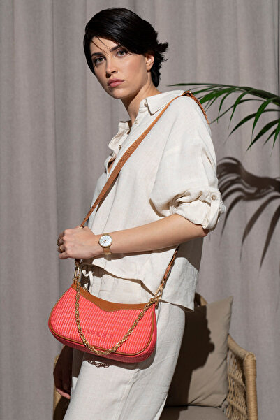 Sisley Red Women's Shoulder Bag - Sly044