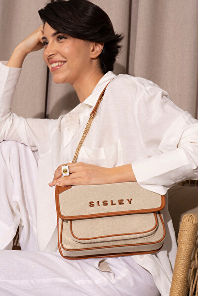 Sisley Women's Crossbody Bag - Camel Sly107