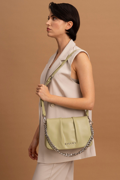 Sisley Green Women's Shoulder Bag - Sly017