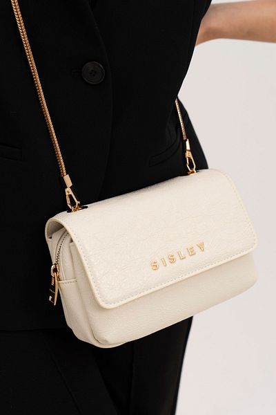 Sisley Geantă Crossbody albă - Femei, SLY069