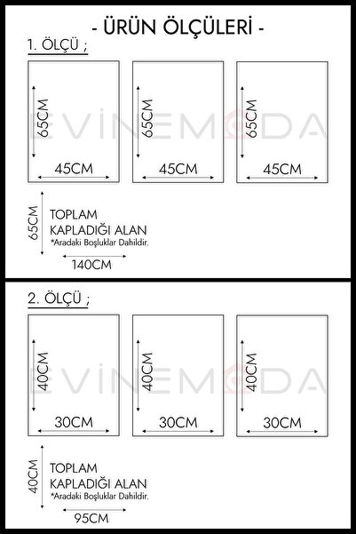 Evinemoda Abstract 3 Piece Canvas - Canvas Painting
