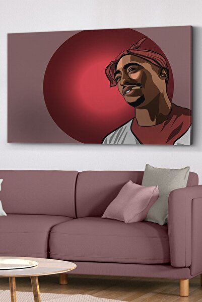 Evinemoda Tupac Shakur na platnu - Slika na platnu