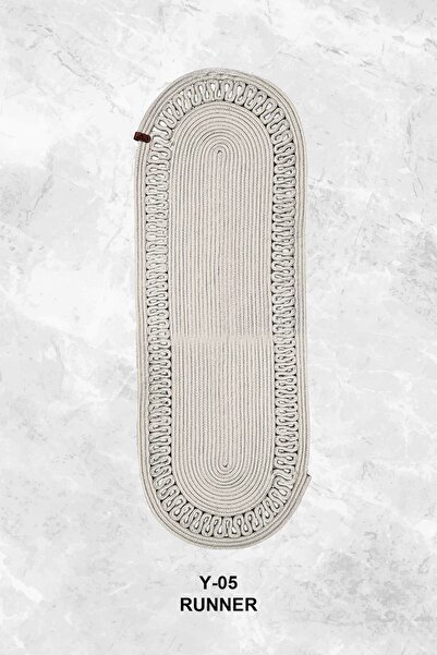 FABRİCART HALI Podmetač i - Dekorativni talasasti jut Tkano Stolni raner i Tr...