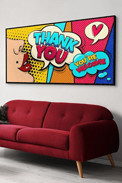 Evinemoda Slikanje na platnu komičnih stripova