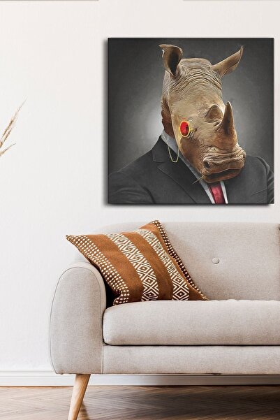 Evinemoda Simokinli Rino Jednodijelni kvadratni platno - Slika na platnu