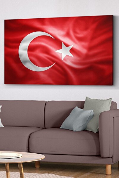 Evinemoda Türk Bayrağı Kanvas - Canvas Tablo