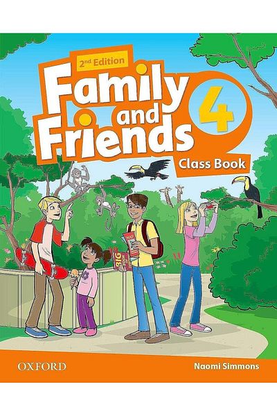 OXFORD UNIVERSITY PRESS Family and Friends Level 4 Class Book + Workbook with Online Practice