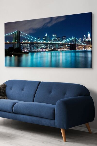 Evinemoda Pictură pe pânză cu vedere la pod