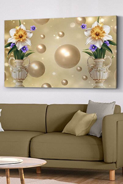 Evinemoda Cveće u vazi na platnu - Slika na platnu