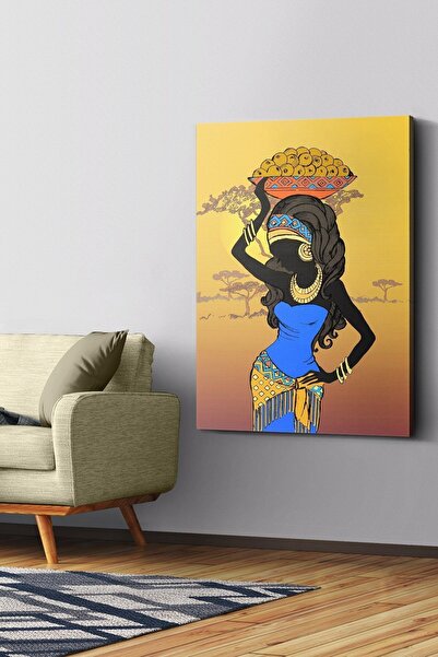 Evinemoda Tradicionalna ženska slika na platnu - Slika na platnu