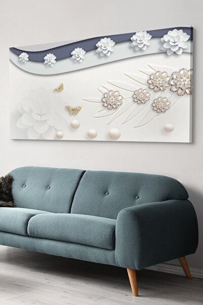 Evinemoda Slika na platnu: leptir sa biserima