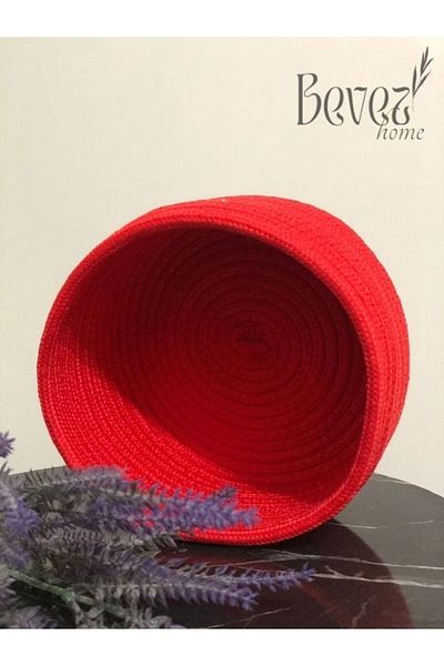 BEVEZ HOME Jute Wicker Basket, Hand Woven, Multi-Purpose Basket, Bathroom and Kitchen Organizer