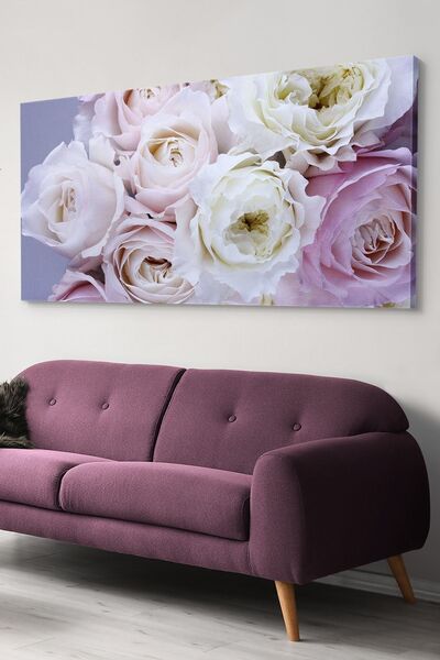 Evinemoda Cvetna jednodijelna umetnička slika na platnu