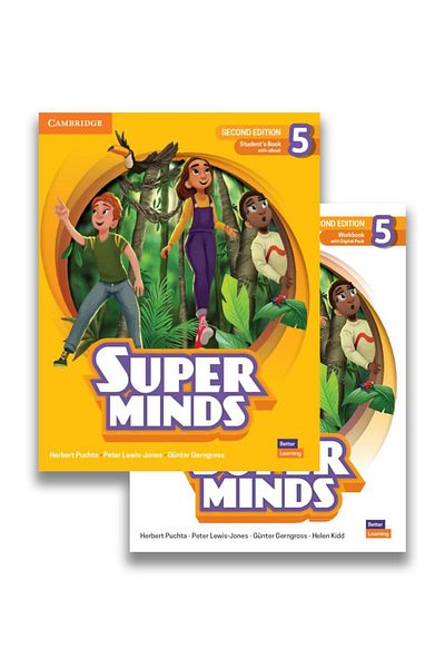 Cambridge University Press Super Mınds Second Edition Level 5 Students Book With Ebook Brıtısh Englısh 2nd Edition