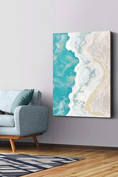 Evinemoda Pânză de desen pe malul mării - Pictură pe pânză