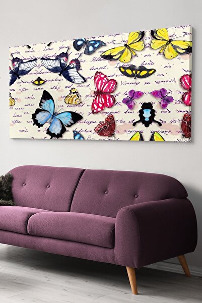 Evinemoda Šareni leptiri na platnu