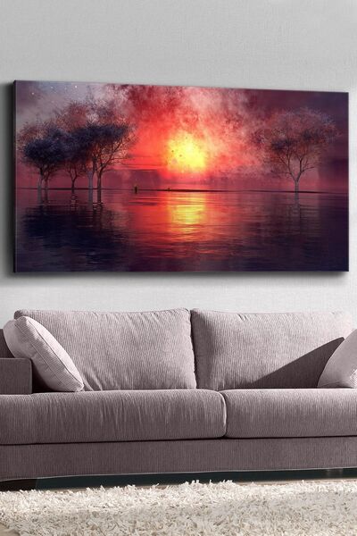 Evinemoda Doğa Manzaralı Kanvas-canvas Tablo