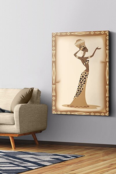 Evinemoda Tradicionalna ženska slika na platnu - Slika na platnu