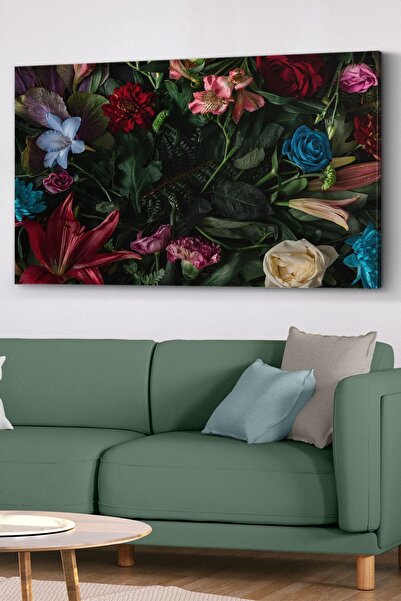 Evinemoda Zeleno lišće na platnu - Slika na platnu