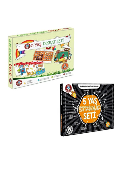 Çocuk Akademi Dikkat ve Etkinlik Seti 5 Yaş Çocuklara Özel