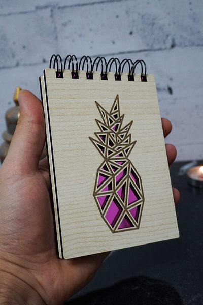 markcat Σημειωματάριο με θέμα το Pineapple - Mini Pocket Notebook - My List