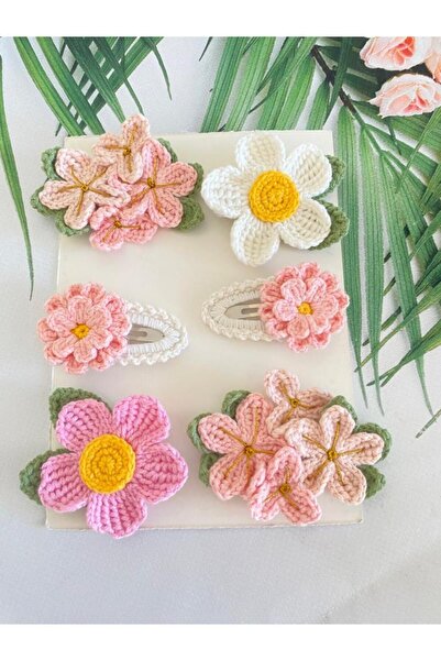 Kadın Girişimciler Atölyesi Pachet de 6 cadou accesoriu de păr mixt colorat