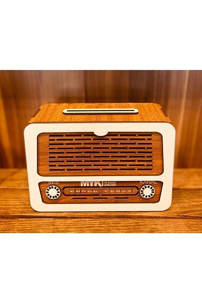 MYKHEDİYE Κουμπαράς Nostalgia Radio Look
