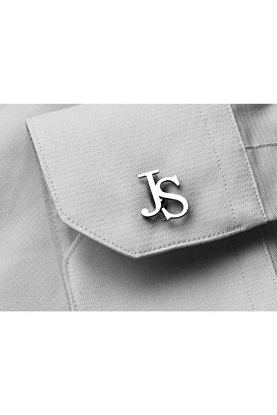 Mela D'oro 925 AYAR GÜMÜŞ ÇİFT HARF KOL DÜĞMESİ