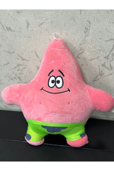 Genel Markalar Ithal Kumaş Sünger Bob Patrick Yıldız Karakter Figür Peluş Oyuncak Oyun & Uyku Arkadaşı 20 Cm