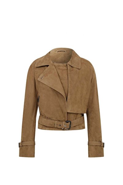 janbely Taba Süet Ceket